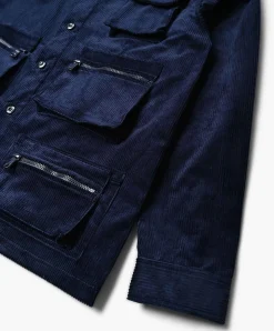 Howlin Innerspace Shirt - Navy Summer Corduroy Online