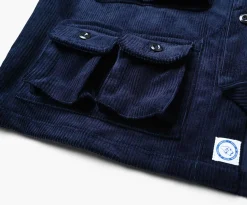 Howlin Innerspace Shirt - Navy Summer Corduroy Online