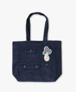 Howlin Like Me Tote Record Bag - Navy *Ltd. Fashion