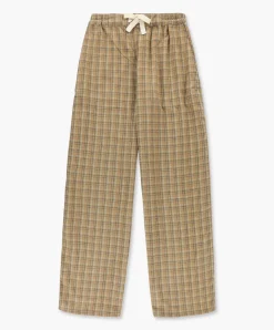 Howlin Love Pants - Brushed Japanese Cotton Check Camel (Women) Discount