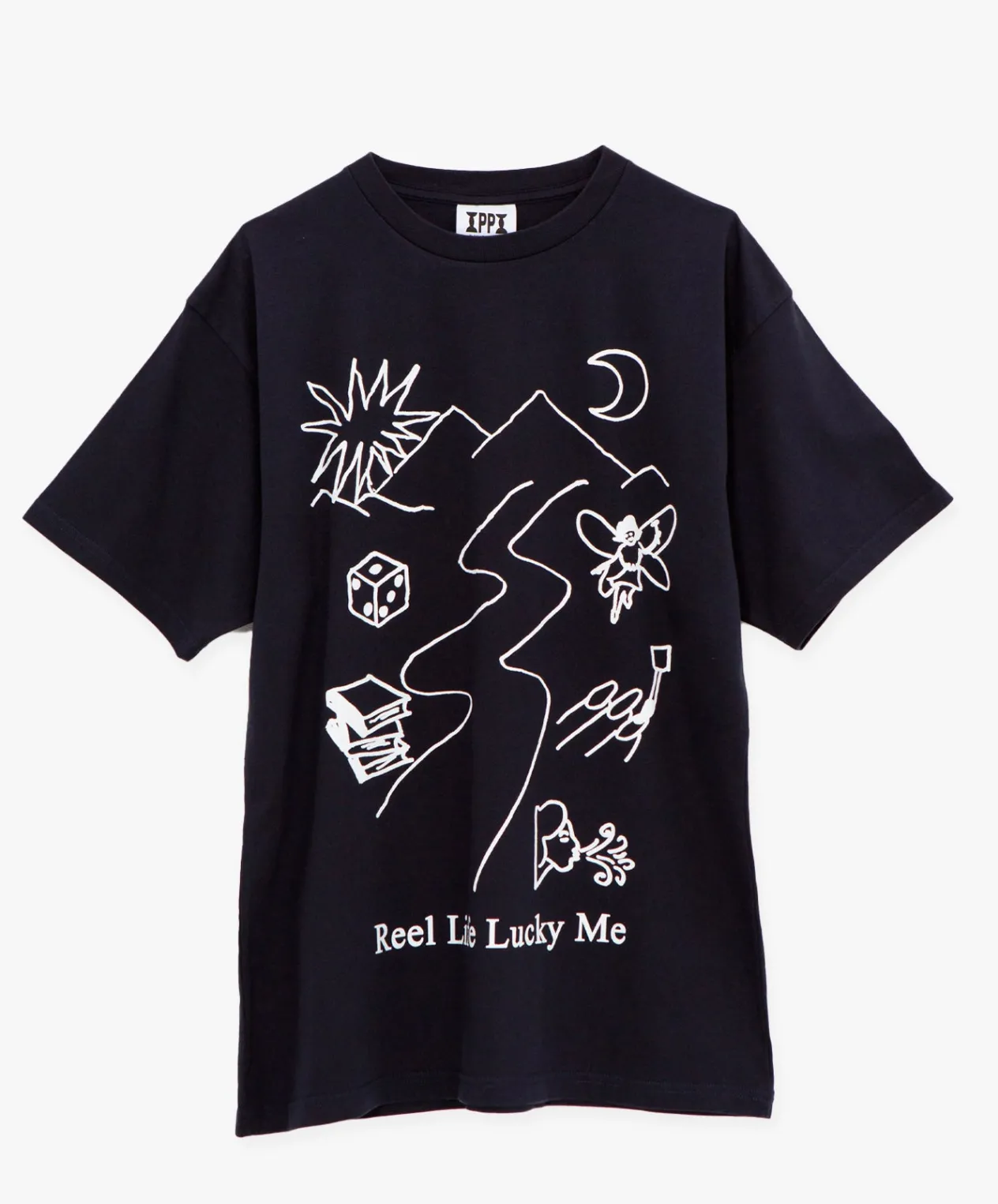 Public Possession Lucky Me T-Shirt - Midnight Blue Shop