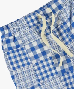 Howlin Private Shorts - Blue Madras Patchwork (Women) Store