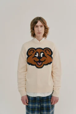 Howlin Real-Big-Shaggy Bear - Ecru Best