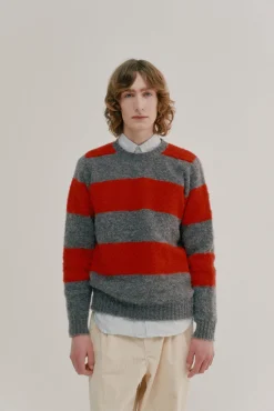 Howlin Shaggy Bear - Chunky Stripes - Thunder Cheap