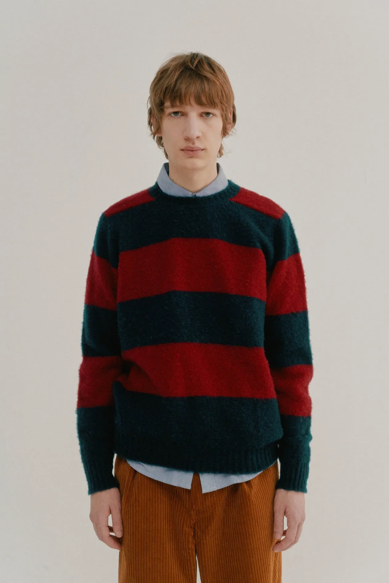 Howlin Shaggy Bear - Chunky Stripes - Cherry Hot