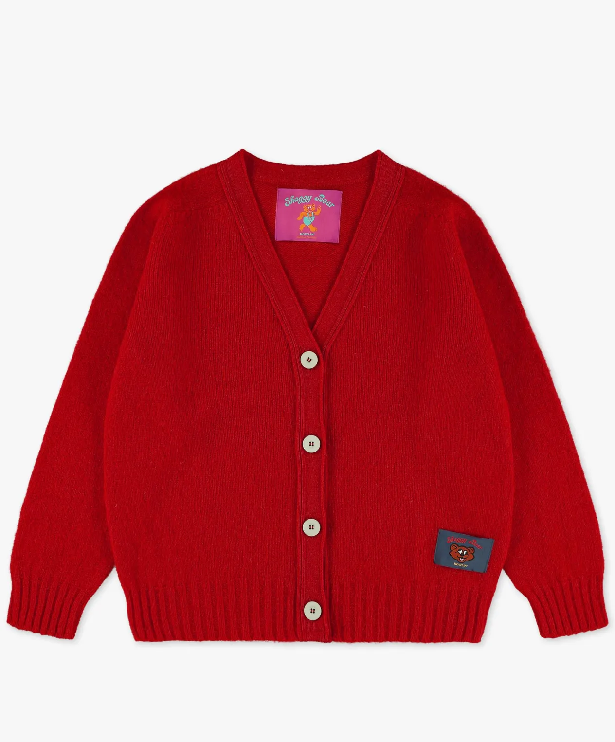 Howlin Shaggy Bear Cardigan - Flaming Red (Women) Best Sale