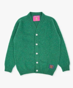 Howlin Shaggy Bear Cardigan - Greendream Hot