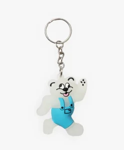 Howlin Shaggy Bear Keychain Glow In The Dark *Limited edition* Best Sale