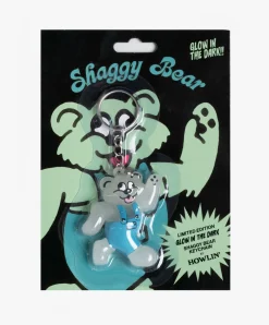 Howlin Shaggy Bear Keychain Glow In The Dark *Limited edition* Best Sale