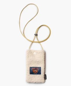 Howlin Shaggy Bear Pouch - Recycled Shearling Ecru Sale