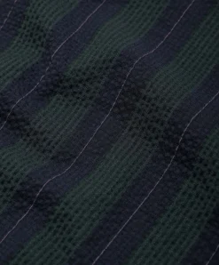 Howlin Smiling Shorts - Navy Stripes Seersucker Cheap