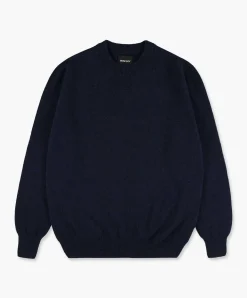 Howlin Soft Poison Knit - Navy Mix Cheap