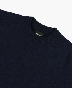 Howlin Soft Poison Knit - Navy Mix Cheap