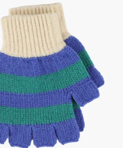 Howlin Striped No Fingers Gloves - Sparkle Sale