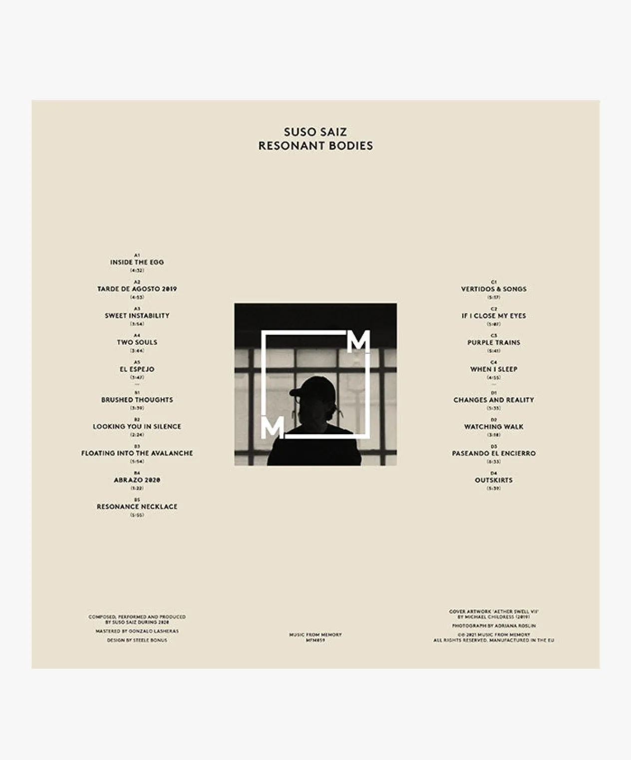 Music Suso Saiz - Resonant Bodies LP Cheap