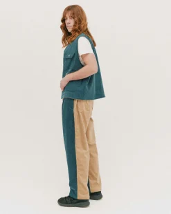 Howlin Two Bones In Space Pants - Petrol Mix Cheap