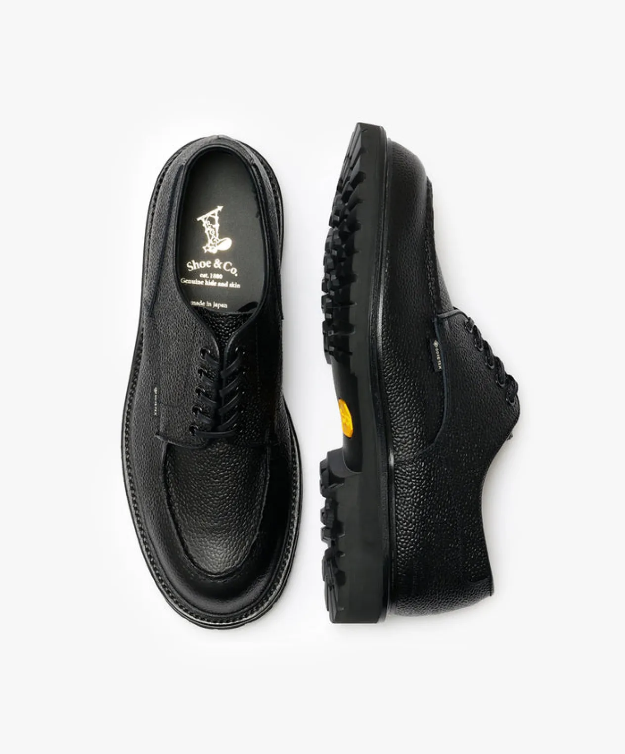 REGAL SHOE & CO U-Tip GTX - Black Embossed Discount