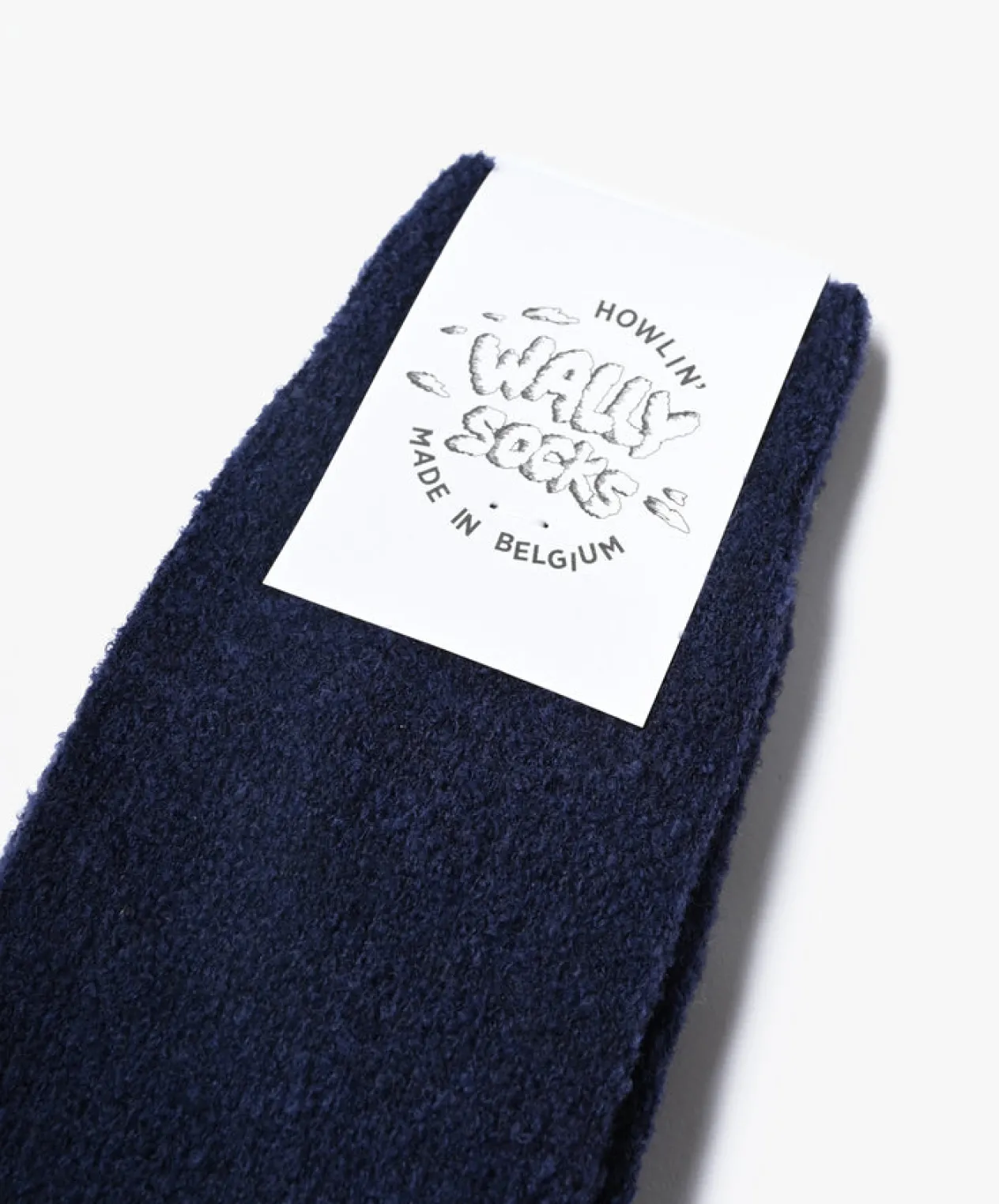 Howlin Wally Socks - Blue Hot