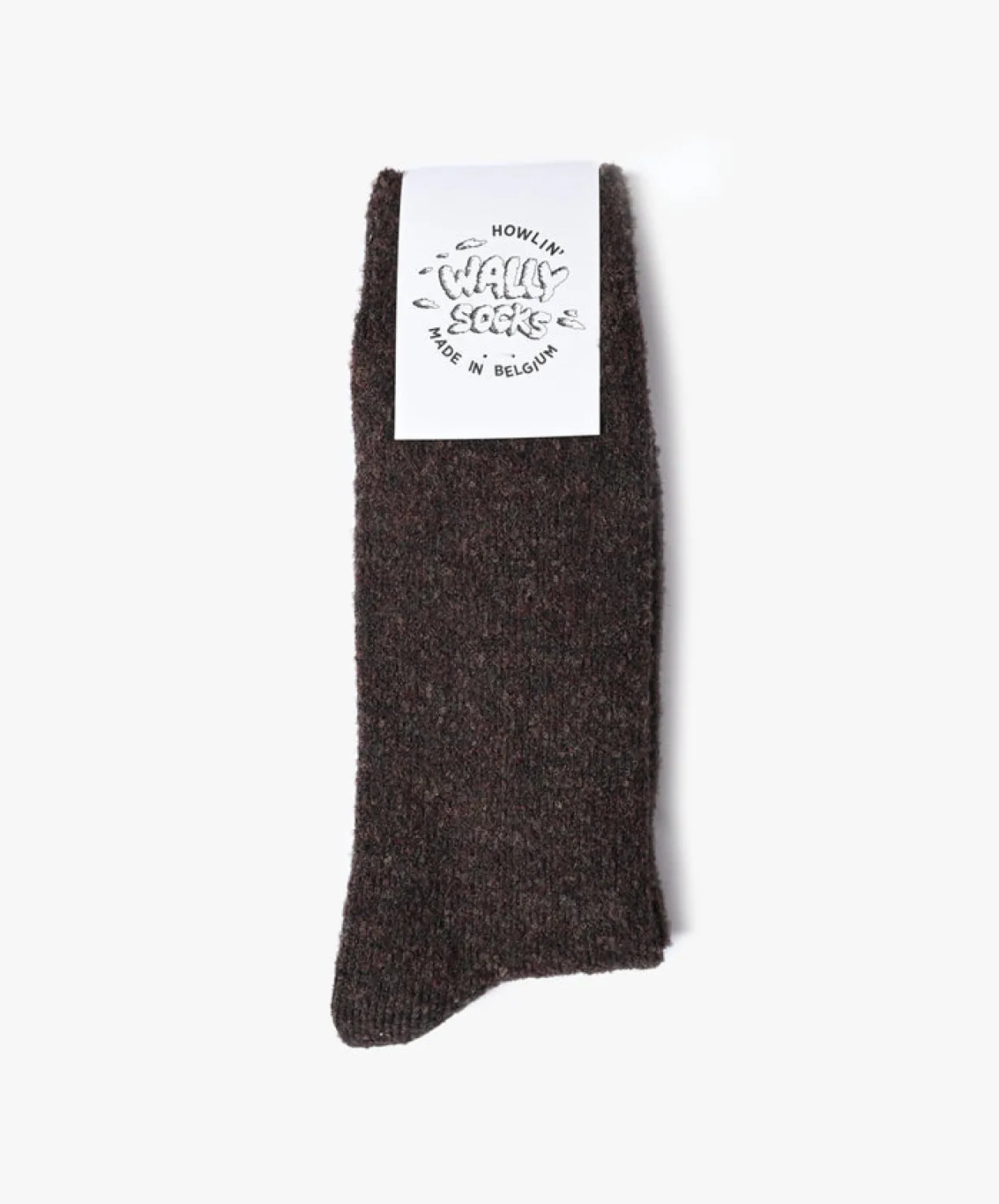 Howlin Wally Socks - Brown Clearance