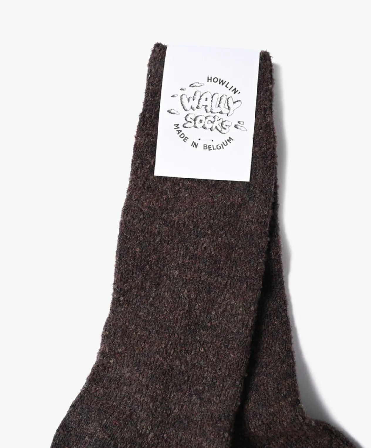 Howlin Wally Socks - Brown Clearance