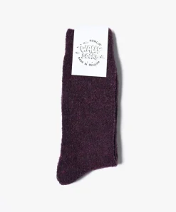 Howlin Wally Socks - Purple Outlet