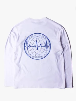 We Are Various WAV Logo T-shirt LS - White ** Limited Edition Best Sale