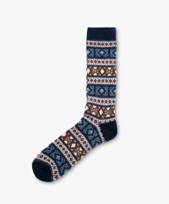 Anonymous Ism Wool JQ Socks - Navy Hot